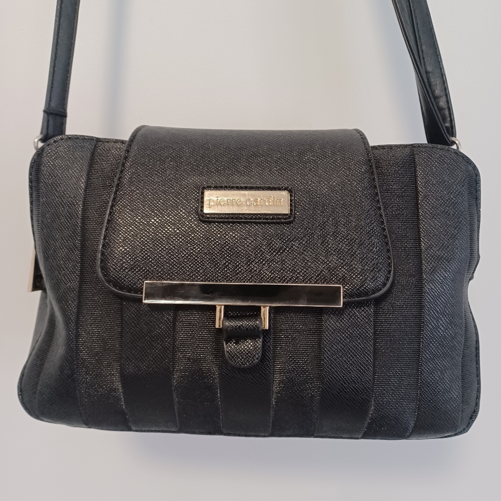 Pierre cardin Women's Shoulder Bag,Size M,Black